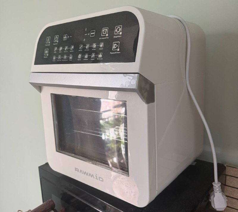 Компактная переносная духовка аэрогриль фритюрница 2