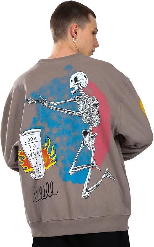 Мужской свитшот Rare Kanye West I Am Loving Awareness размер M-L 3