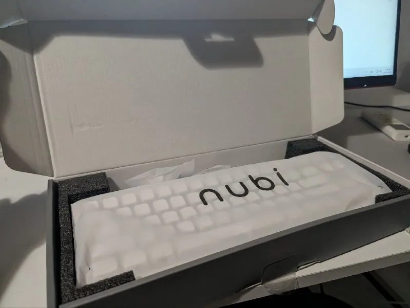 Клавиатура NUBI NK68 HE White 1