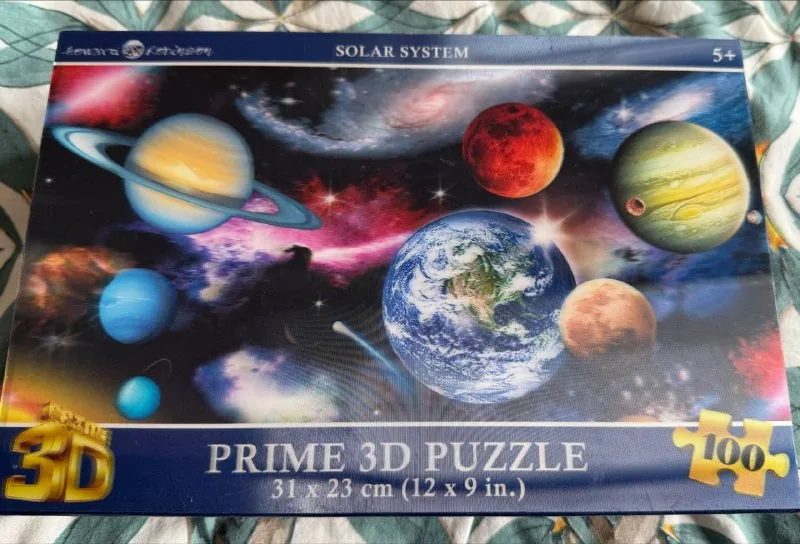 3D пазл Космос, набор для раскрашивания деревянный Космос 1