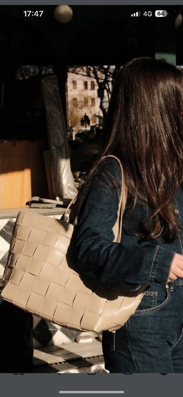 Черная сумка грузинского бренда Tavrieli 5