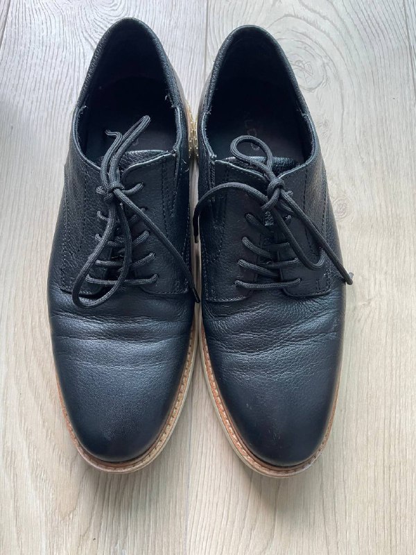 Туфли мужские кожаные ALDO черные 42 размер 2