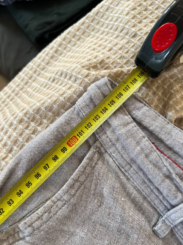 Льняные мужские брюки 2