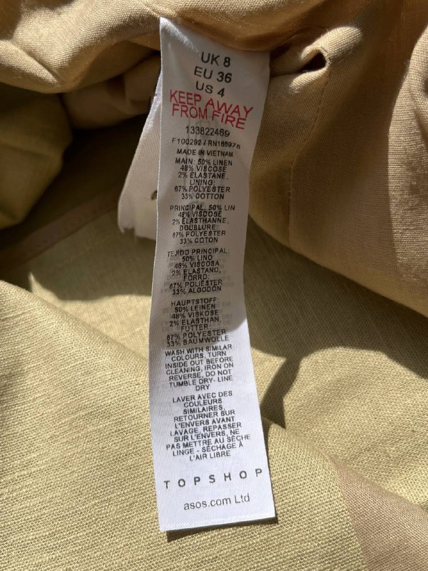 Льняной оверсайз пиджак Topshop, Stradivarius джинсы 5