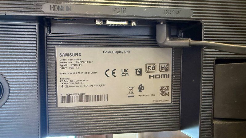 Монитор 24 дюйма Samsung f24t350fhr 3
