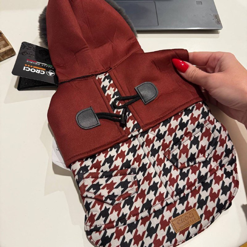 Водонепроницаемая курточка для маленьких собак 25 см