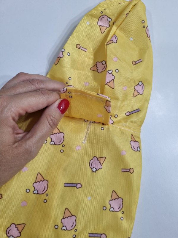 дождевичок для маленькой собачки с поводком 3