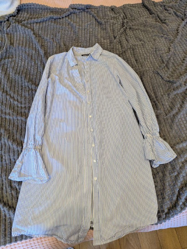 Платье-рубашка хлопковое, размер 42 (S)