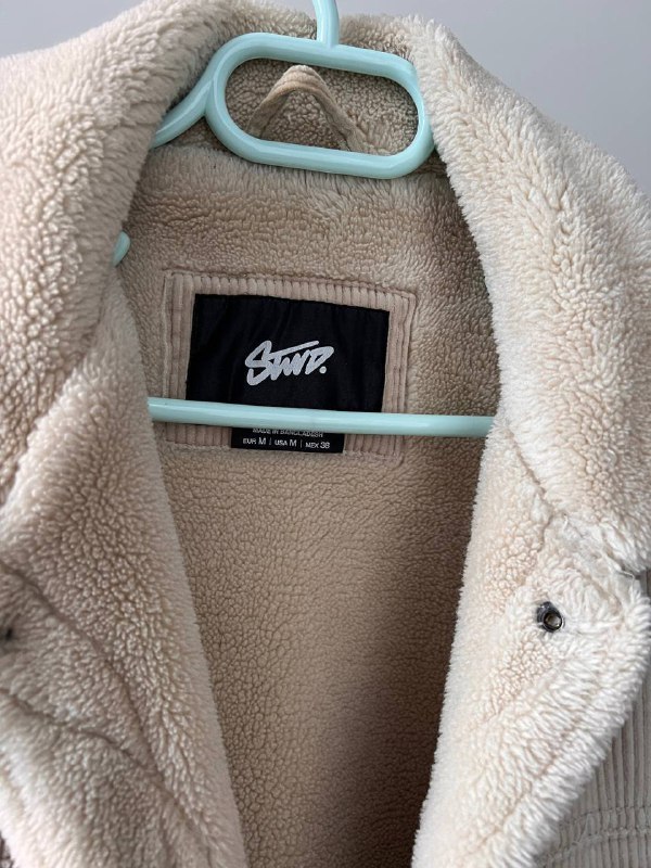 Стильная мужская дубленка Pull&Bear 4