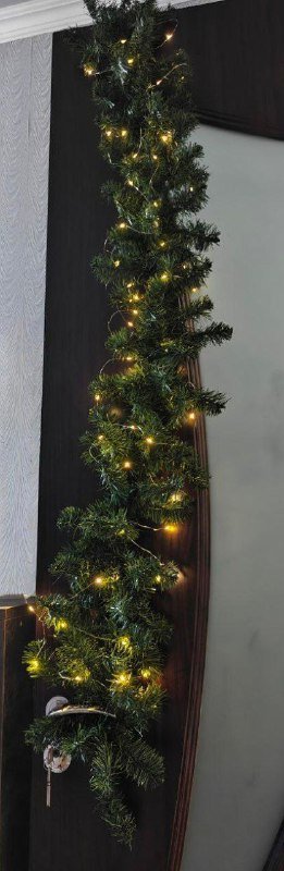 Ёлка, новогодние игрушки, гирлянда, украшения на ёлку 7