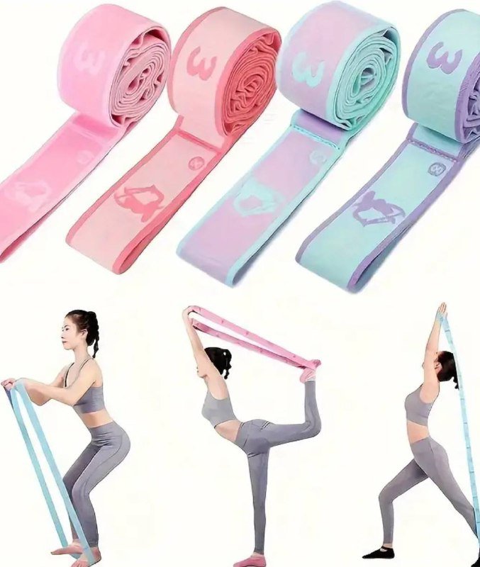 Лента эспандер, йога мяч для фитнеса и йоги 3