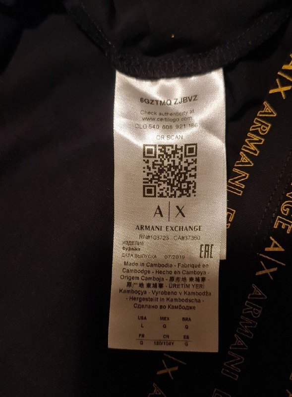 Мужские футболки Armani Exchange 2 шт 7