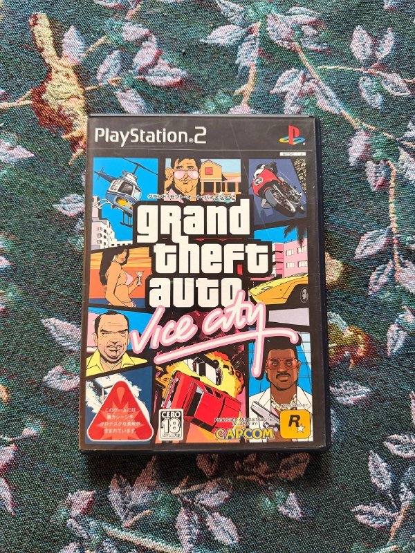 Оригинальные японские коллекционные игры Grand Theft Auto Vice City и прочие