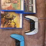 PlayStation 5 Slim, DualSense геймпады, игры, Apple Magic Trackpad 2