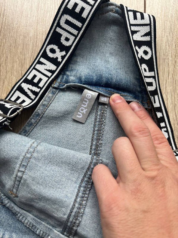 Джинсовый сарафан 128 см