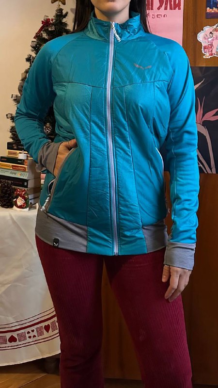 Куртка Salewa, Синяя флиска Salewa