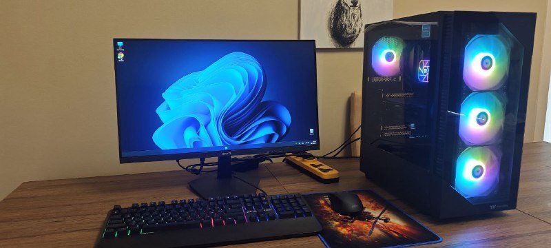 Игровой ПК Intel i7-14700K RTX 4060 32GB 1TB Liquid Cooling
