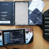Steam Deck 512GB, SD card 256GB 3