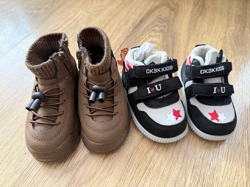 Новые ботинки детские размеры 21/22 2