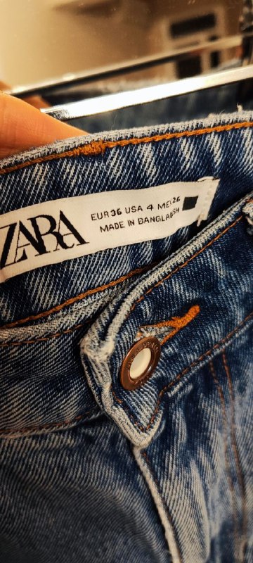 Джинсы ZARA 36 размер 2