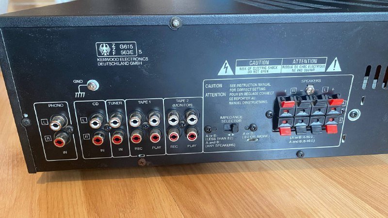 Kenwood KA-1060 винтажный стерео-усилитель 4
