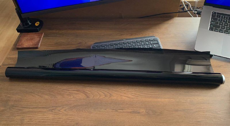 Чёрная тонировочная пленка 95% MTF 2