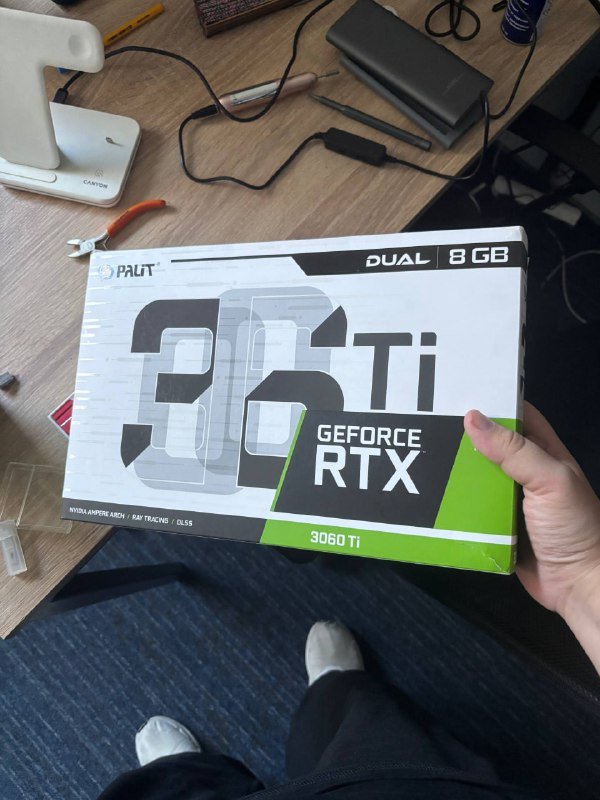 Видеокарта Nvidia rtx 3060 ti 8gb