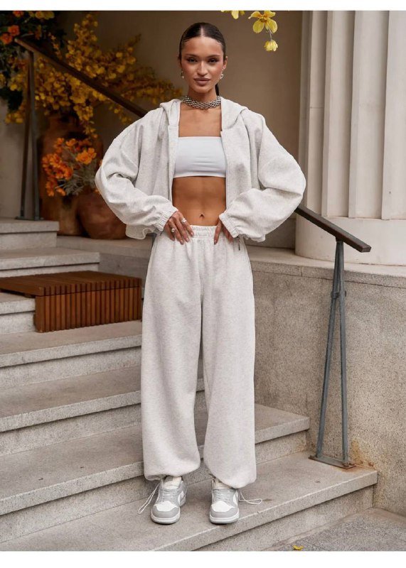 Спортивный костюм оверсайз размер S 42-46