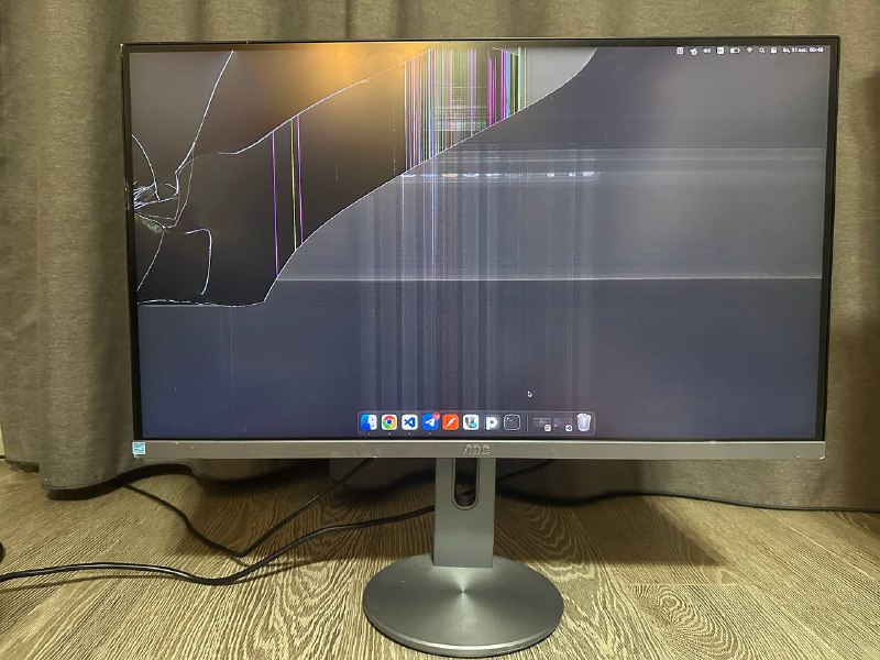 Монитор AOC U2790VQ 27" 4K IPS на запчасти