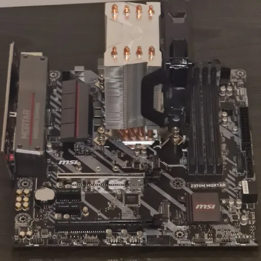Процессор i5 8600k, Материнская плата Msi Z370m MORTAR
