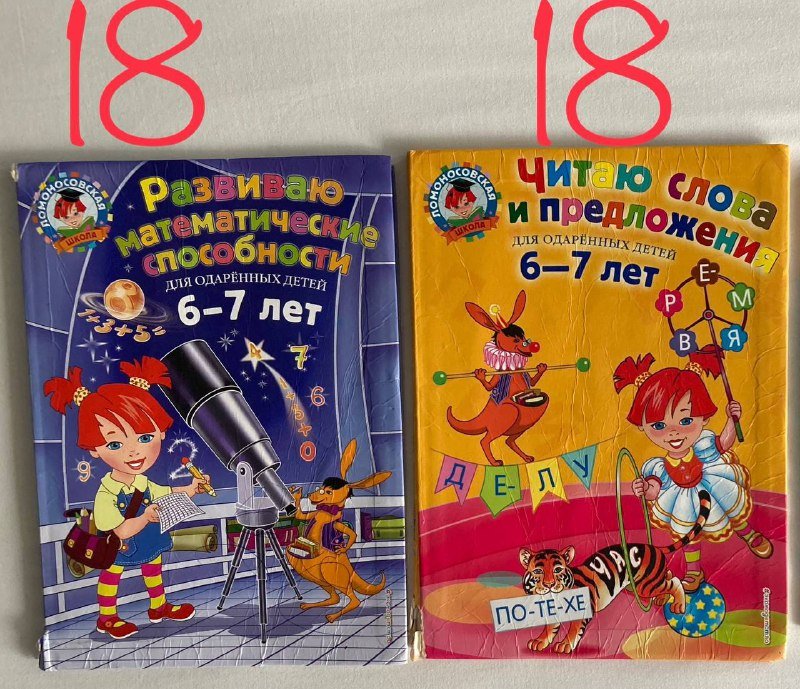 Пособия и книги для подготовки к школе и развития детей 5-8 лет 3