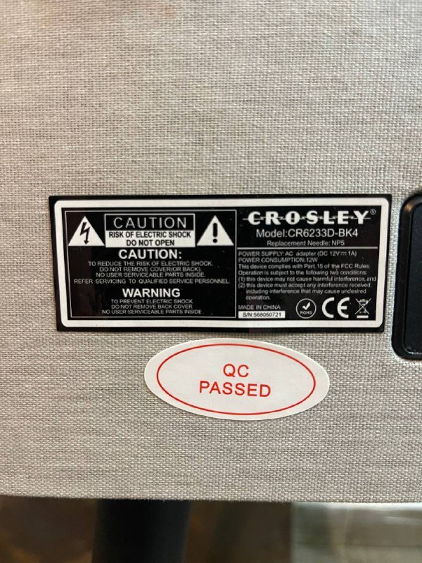 Виниловый проигрыватель Crosley 2