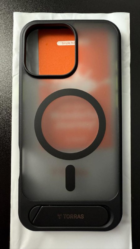 чехол Torras для iPhone 16 Pro Max с подставкой 2