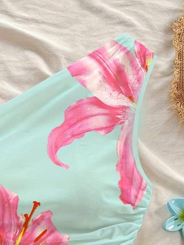 Топ с цветами размер S-M 3