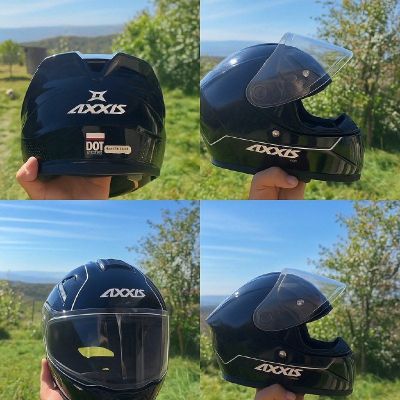 Шлем axxis с дополнительным визором