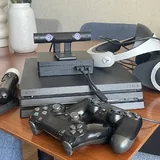 PS 4 Pro 1TB, PS VR, геймпады, Move 1