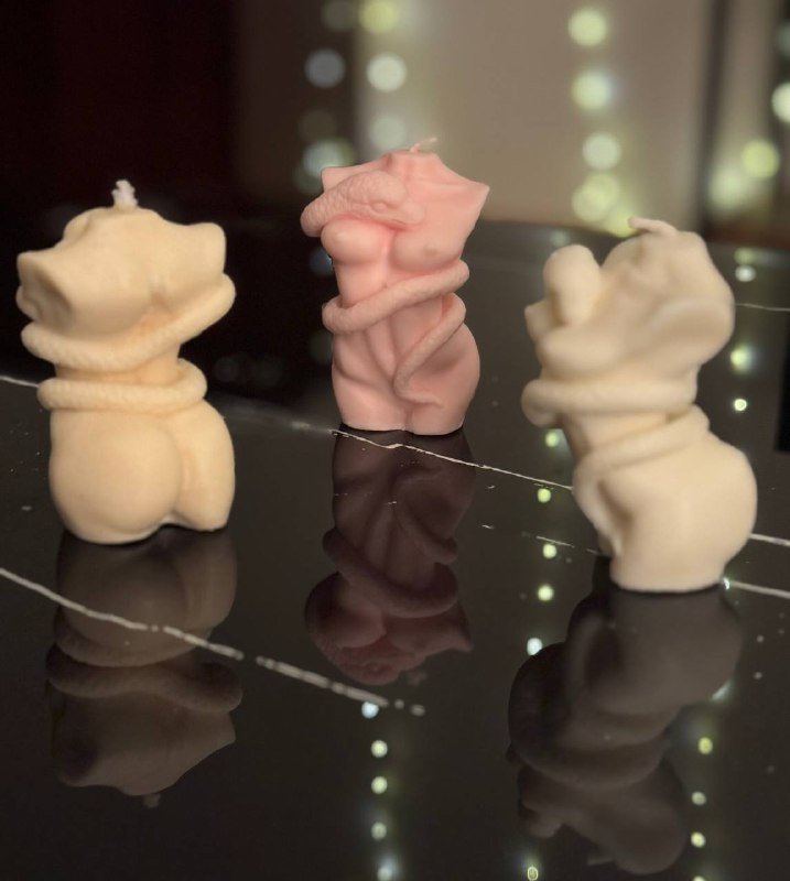 Свечи Хинкали маленькие, большие, фигурные свечи тело девушки, f*ck