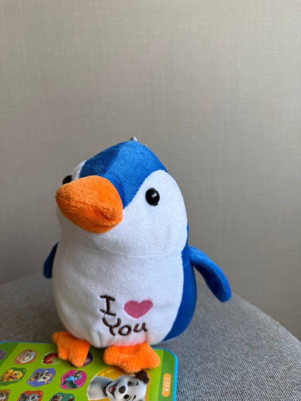 Собака Плуто, Пингвин, Заяц с рюкзаком мягкие игрушки 3