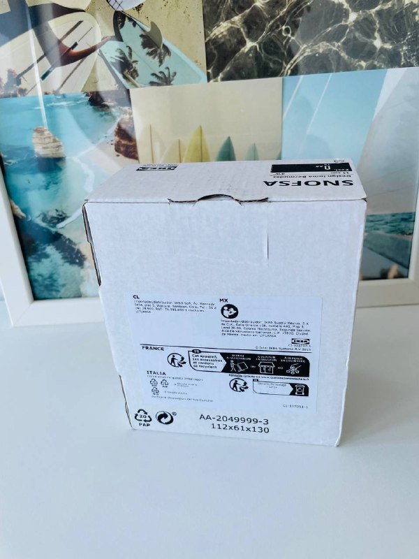 Часы IKEA SNOFSA Table clock 4