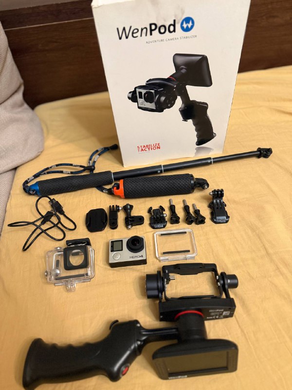 GoPro hero4, система стабилизации видео Wenpod