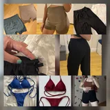 Женская одежда, купальники, топы, платья, брюки, сумочка 3