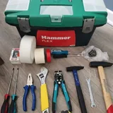 Ящик с инструментами, шуруповерт 2