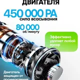 Беспроводной пылесос 2 в 1 3