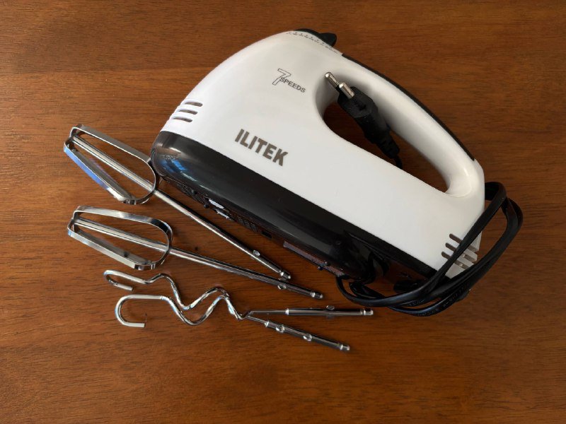 Лампа настольная, миксер ручной, сковорода с крышкой 2