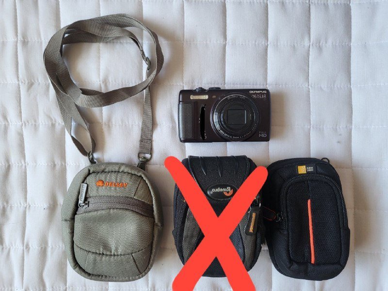 Сумка чехол кейс для маленькой цифровой камеры Delsey, CaseLogic