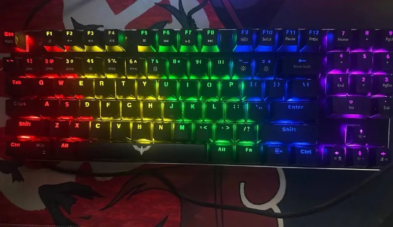 Клавиатура и мышь Havit KB486L Flagpower 1