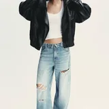 Куртка из искусственной кожи Zara 5