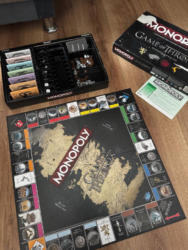 Монополия Game of Thrones на русском