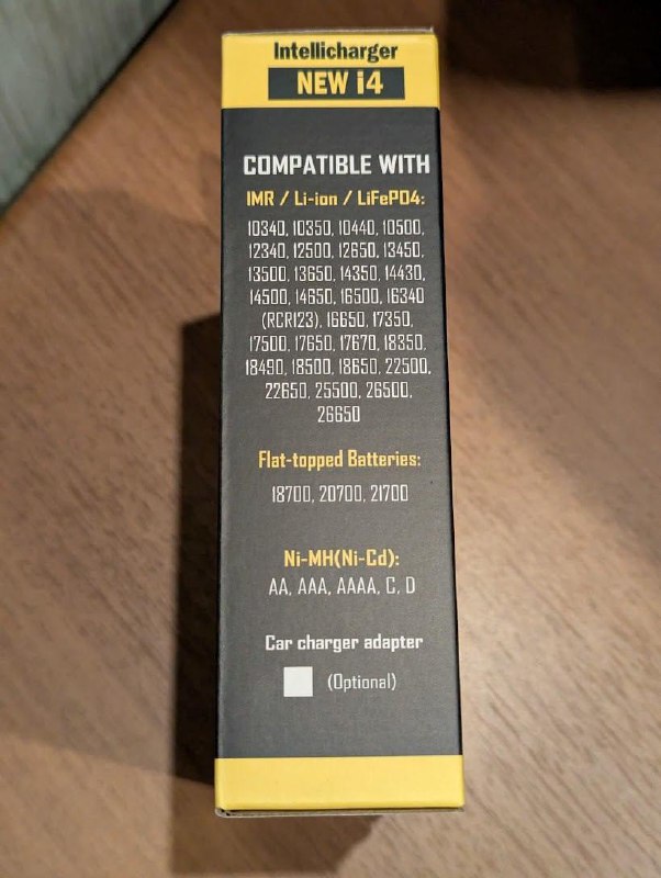 Зарядник Nitecore New i4 2