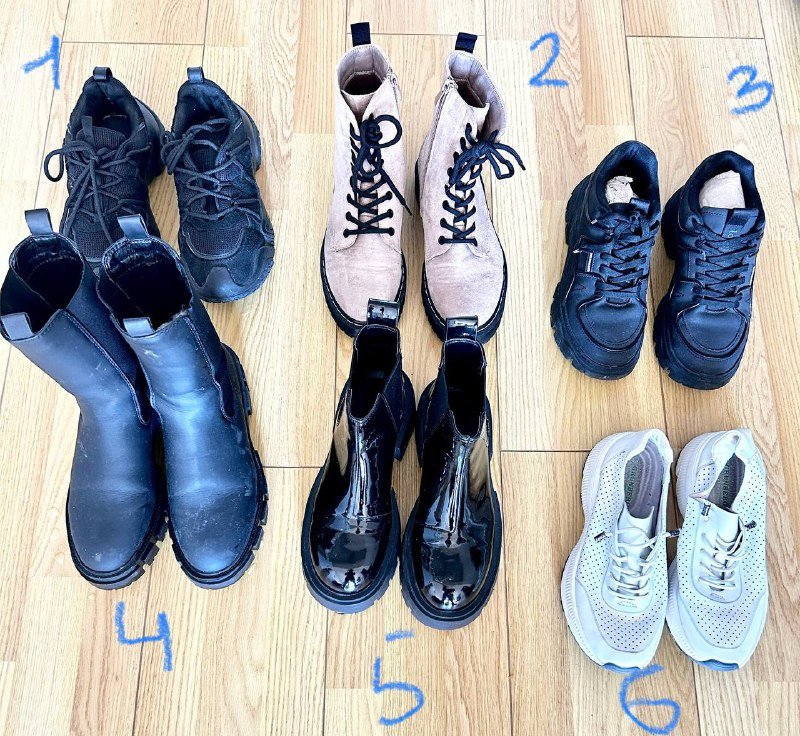 Женская обувь 1,3,4 пары